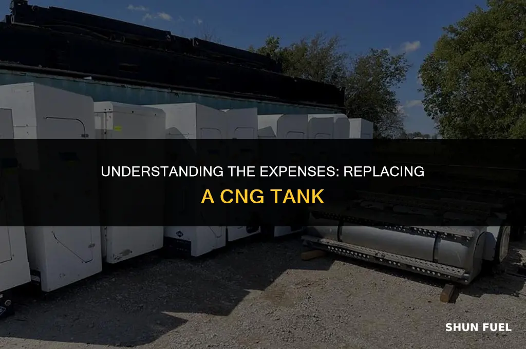 how much does it cost to replace a cng tank