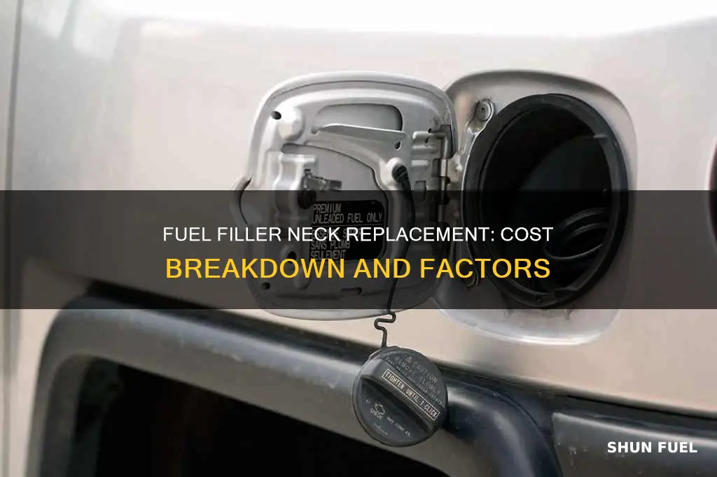 how much does it cost to replace fuel filler neck