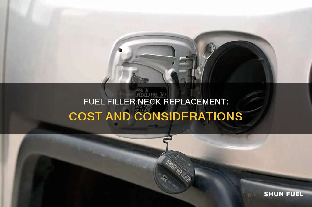 how much does it cost to replace fuel filler neck