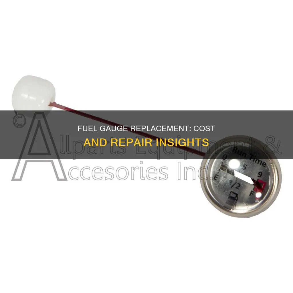 how much does it cost to replace fuel gauge