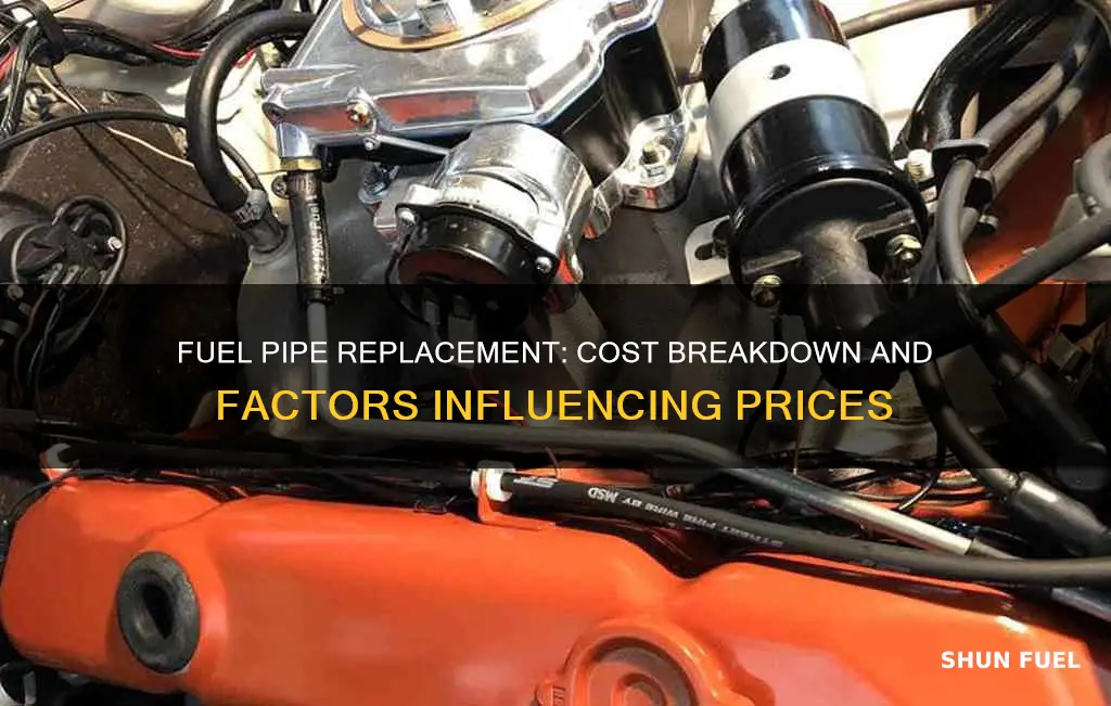 how much does it cost to replace fuel pipe