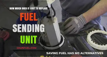 Fuel Sending Unit Replacement: Cost Breakdown and Factors