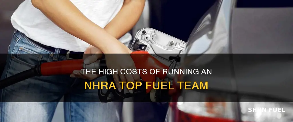 how much does it cost to run nhra top fuel