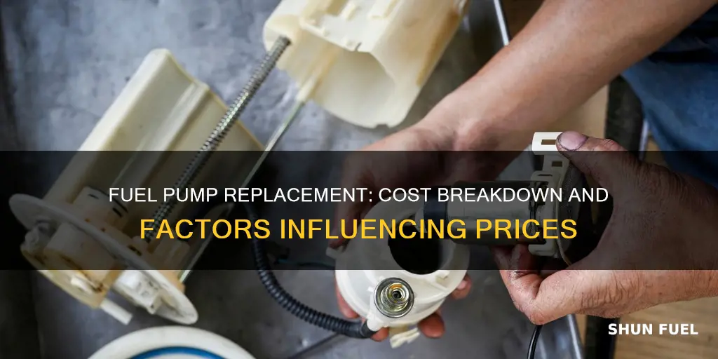 how much does itcost to replace a fuel pump