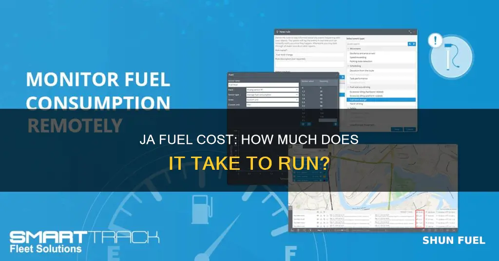 how much does ja fuel cost