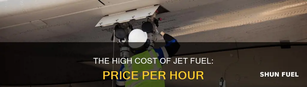 how much does jet fuel cost per hour