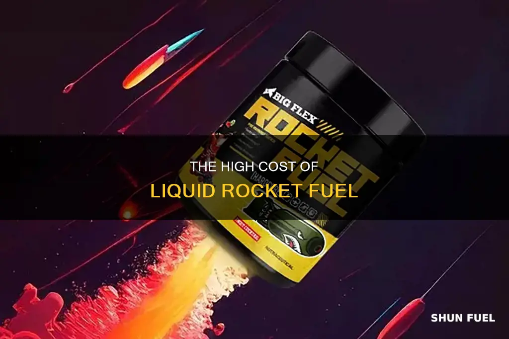 how much does liquid rocket fuel cost