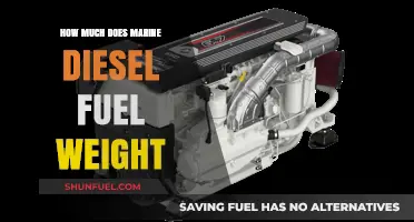 Marine Diesel Fuel: Understanding Weight and Volume