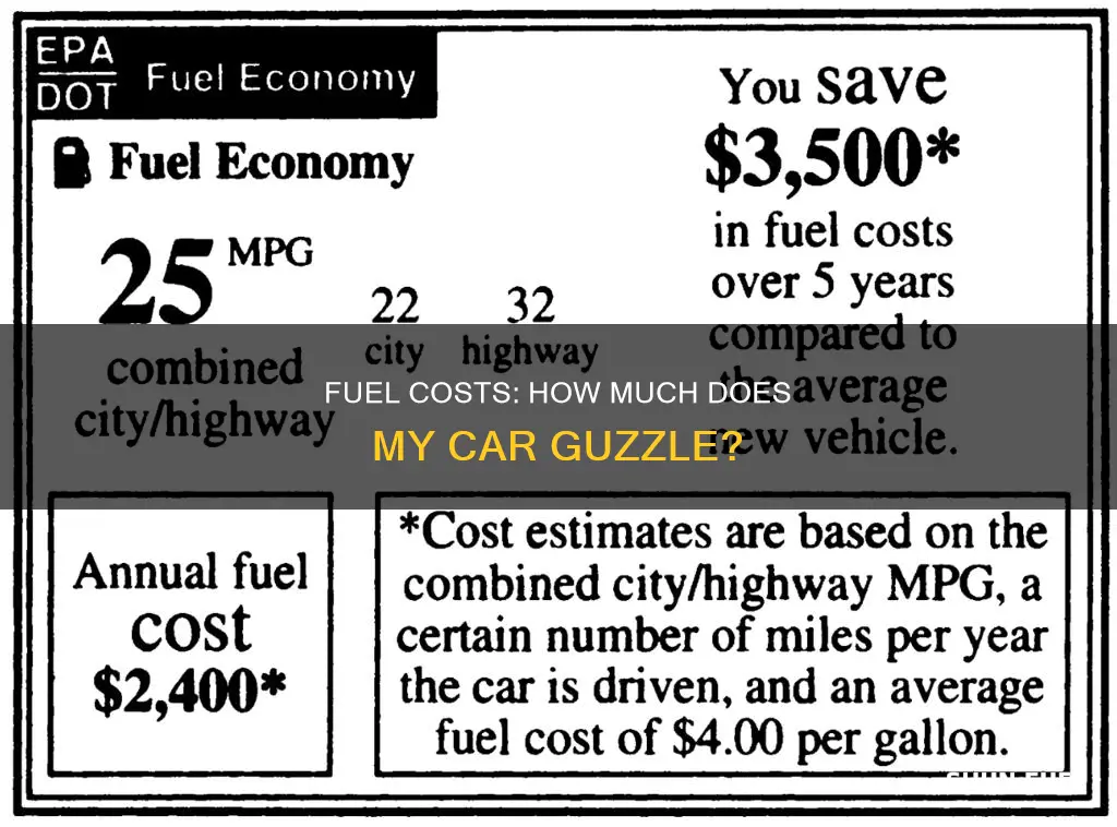 how much does my car cost in fuel per mile