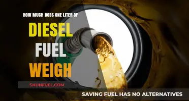 Diesel Density: Understanding Fuel Weight