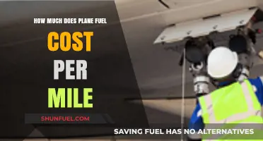 Plane Fuel Costs: Expensive Miles?