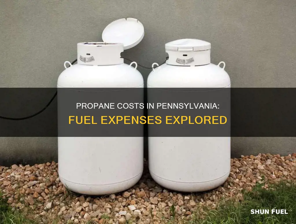 how much does propane cost in pa for fuel