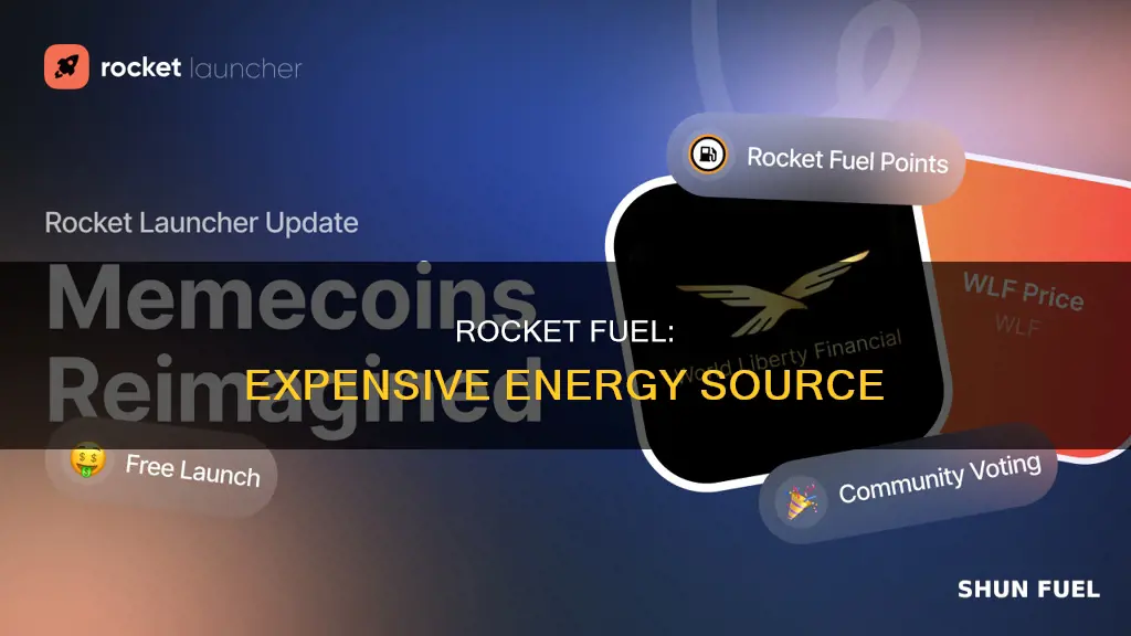 how much does rocket fuel cost per liter