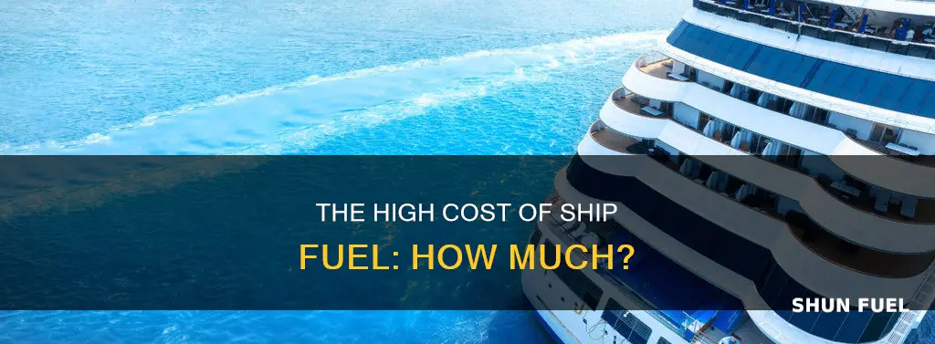 how much does ship fuel cost