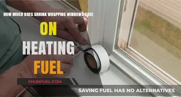 Shrink Wrapping Windows: Heating Fuel Savings Explained