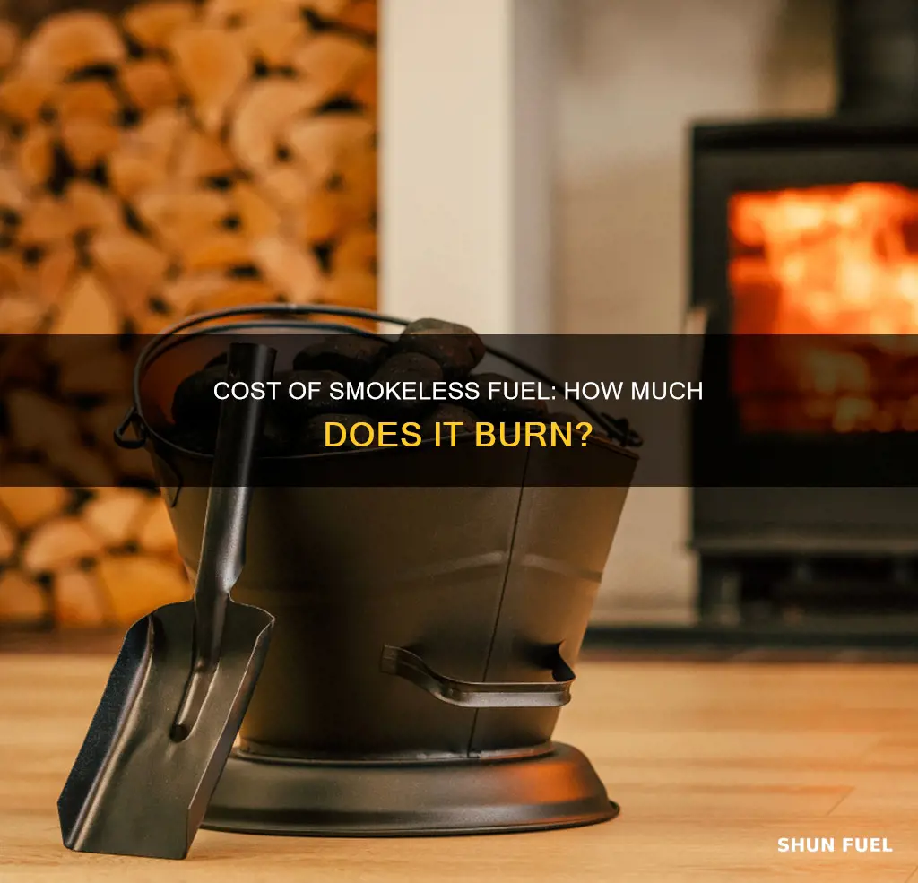 how much does smokeless fuel cost