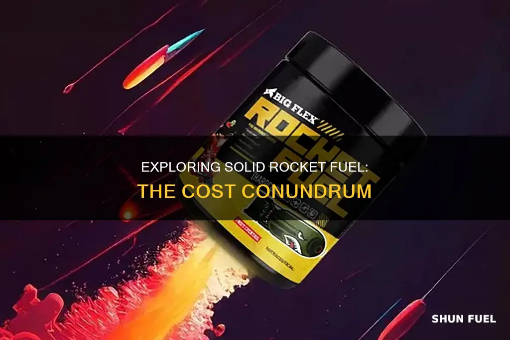 how much does solid rocket fuel cost