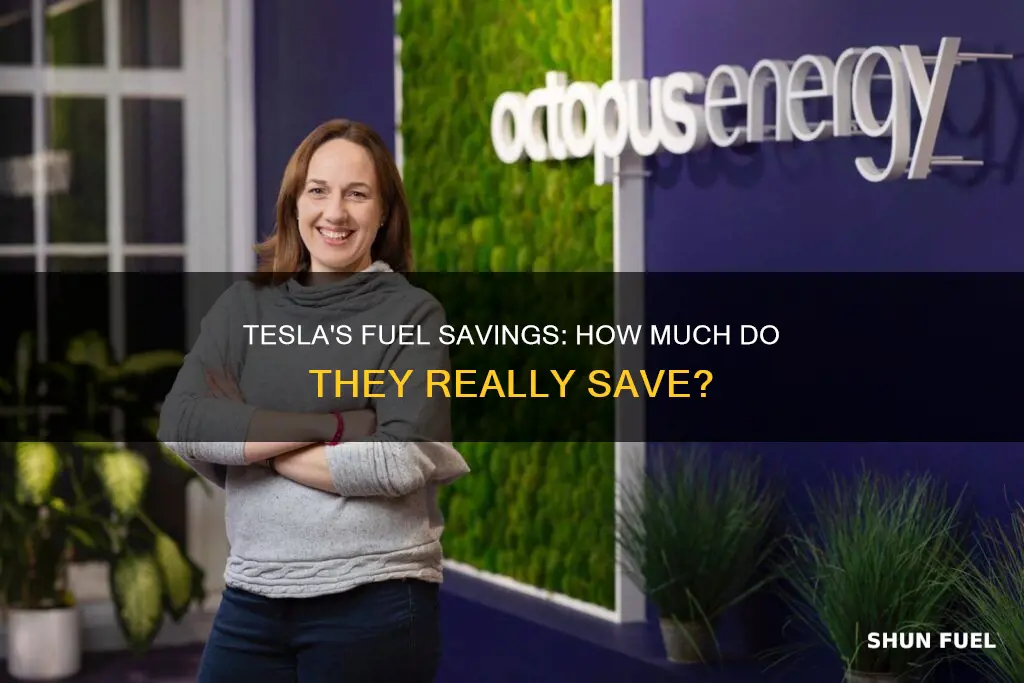 how much does tesla save for fuel