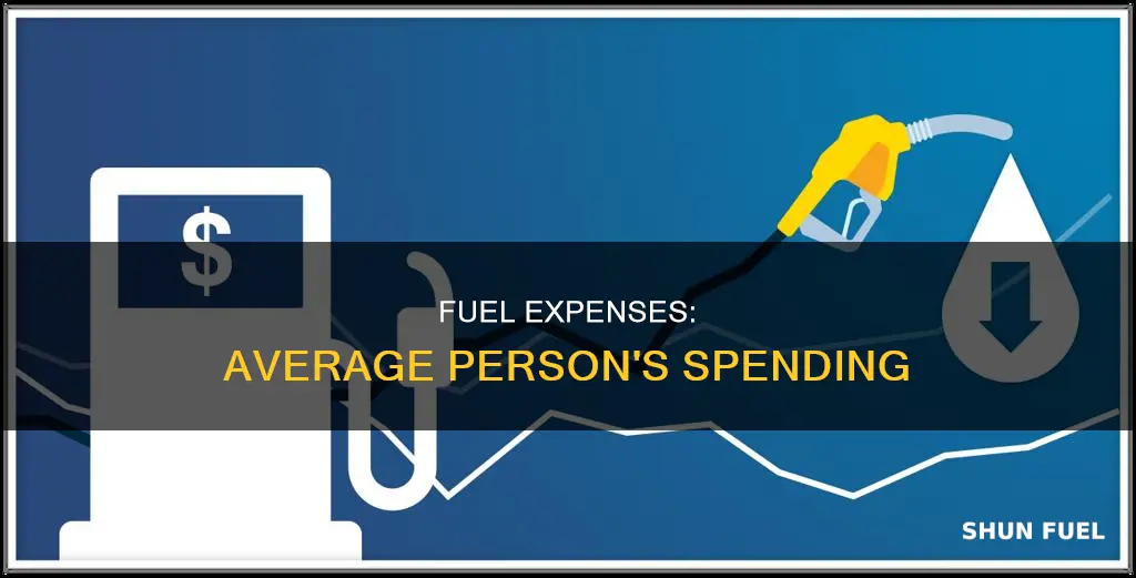 how much does the average person spend on fuel