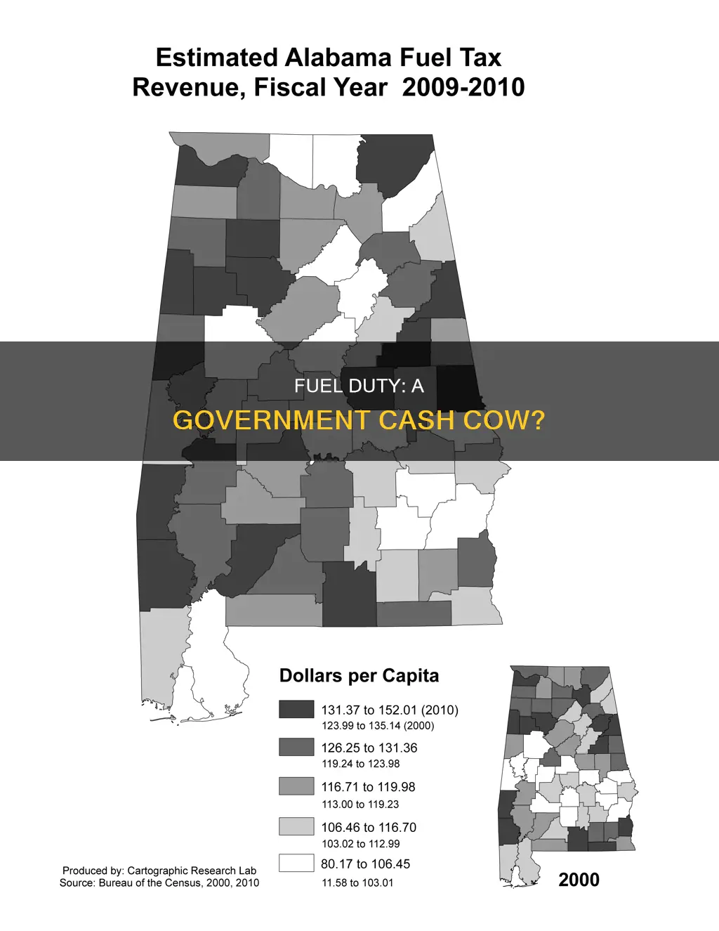 how much does the government made from fuel duty