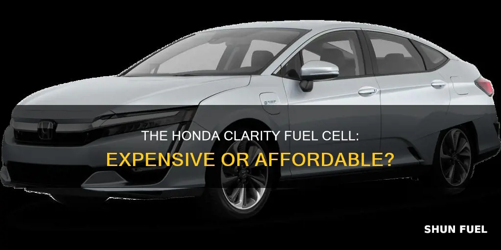 how much does the honda clarity fuel cell cost