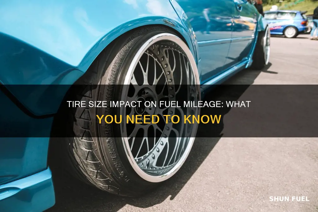 how much does tire size affect fuel mileage