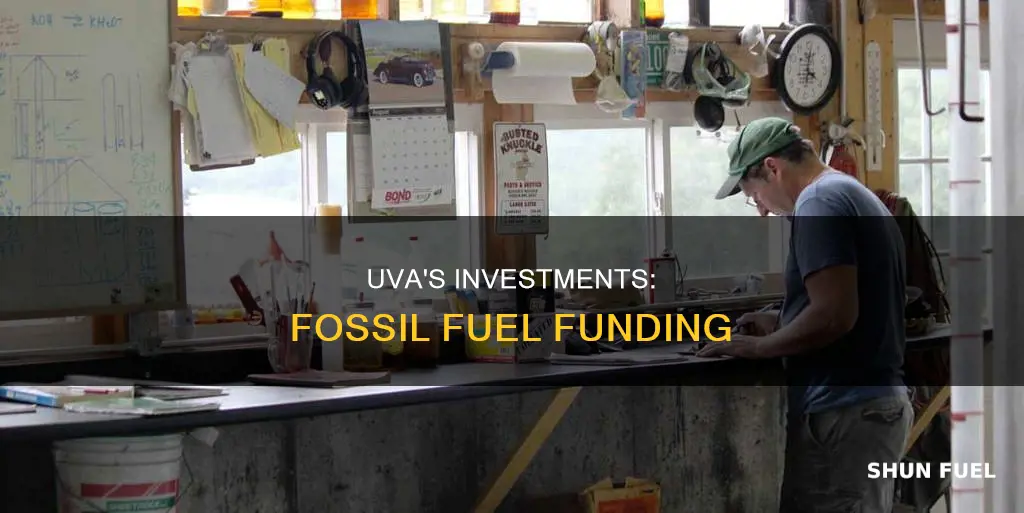 how much does uvm invest in fossil fuel companies