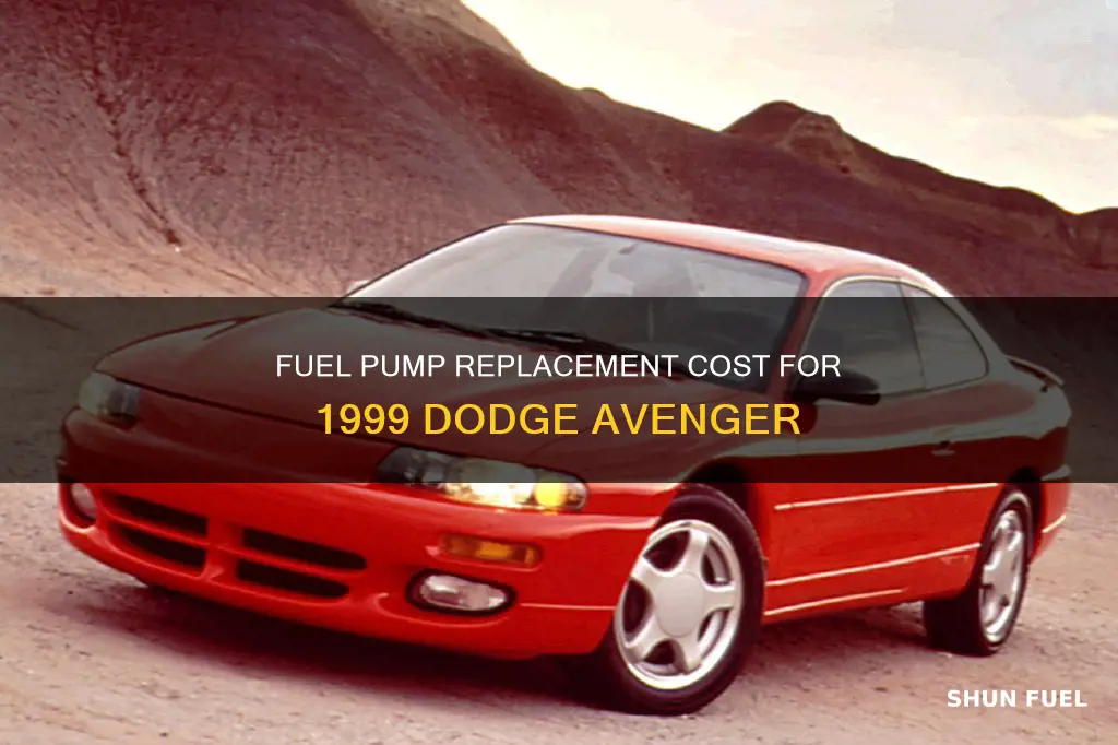 how much dogde avenger 1999 fuel pump