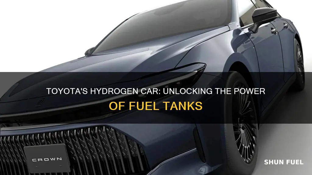 how much drive does toyota hydrogen car by fuel tank