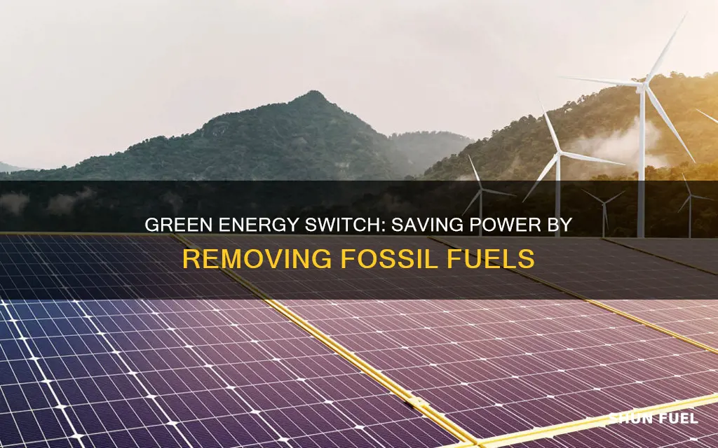 how much energy do you save removing fossil fuels