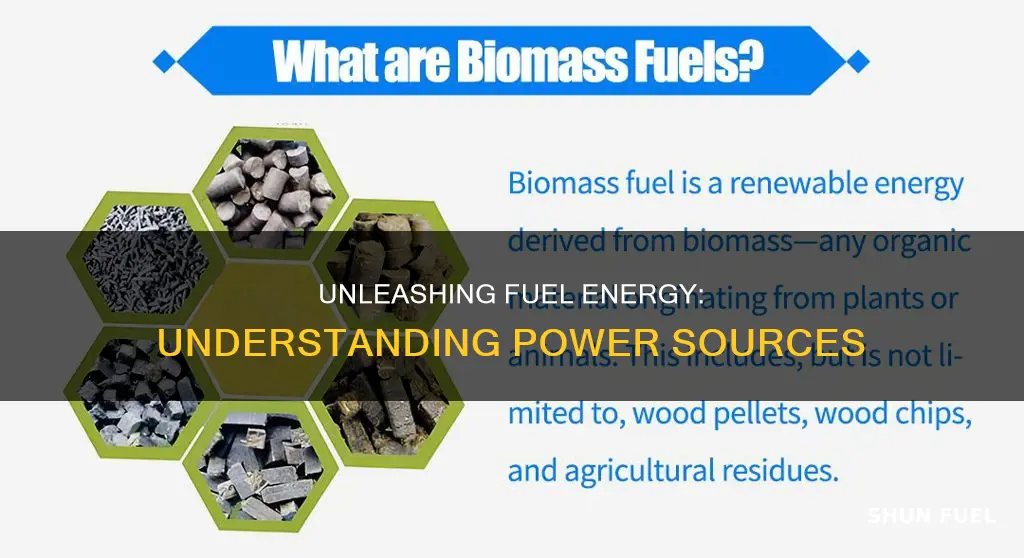 how much energy in fuels