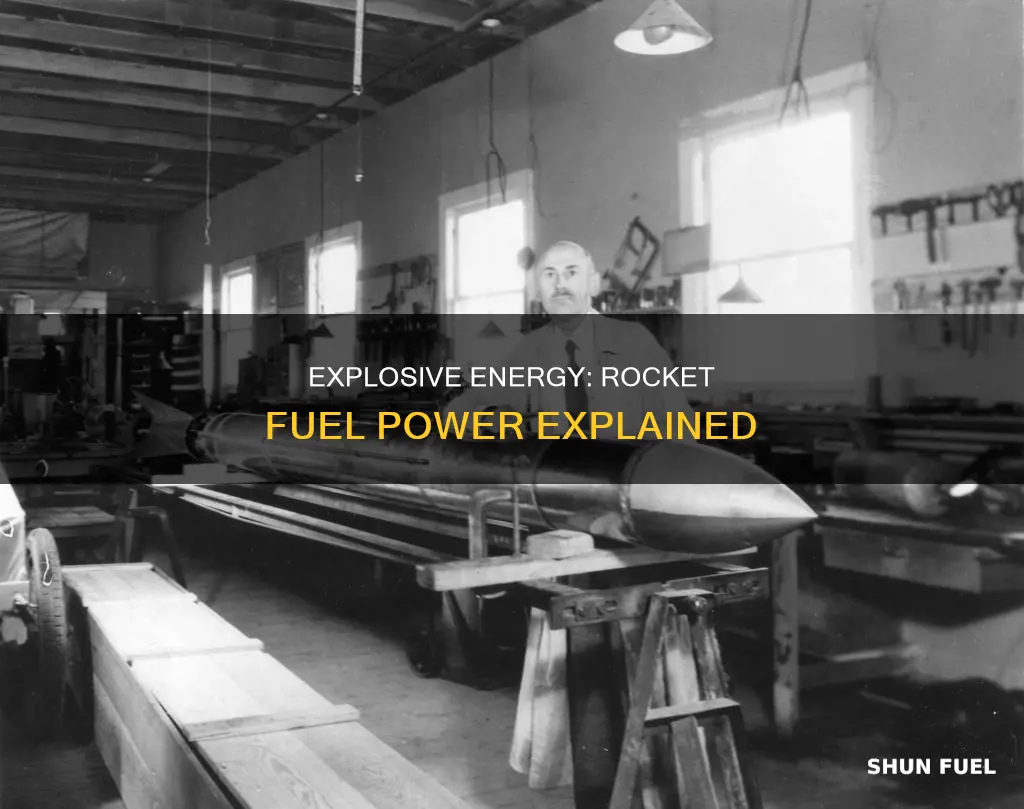 how much energy is in rocket fuel