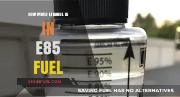 E85 Fuel: Understanding the Ethanol Percentage