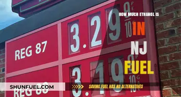 Ethanol in NJ Fuel: What's the Mix?