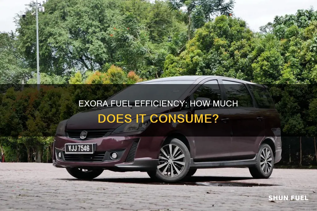 how much exora fuel consumption