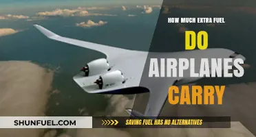 Airplanes' Fuel Efficiency: Extra Fuel Carried by Planes