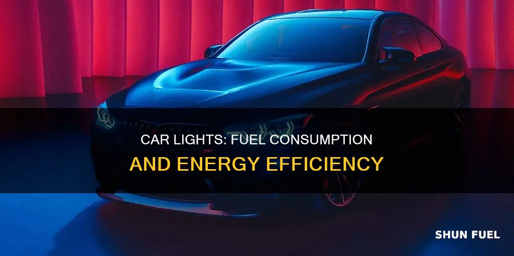 how much extra fuel do car lights use