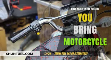 Extra Fuel for Your Motorcycle: How Much is Enough?