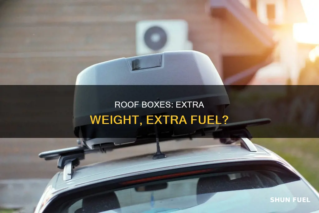 how much extra fuel does a roof box use