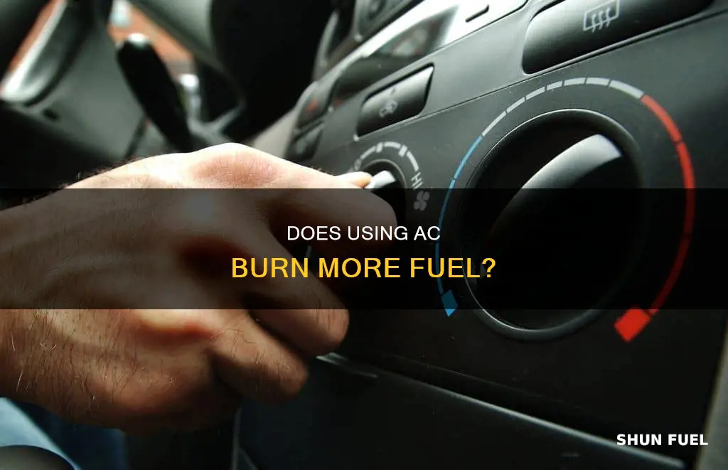 how much extra fuel does ac use