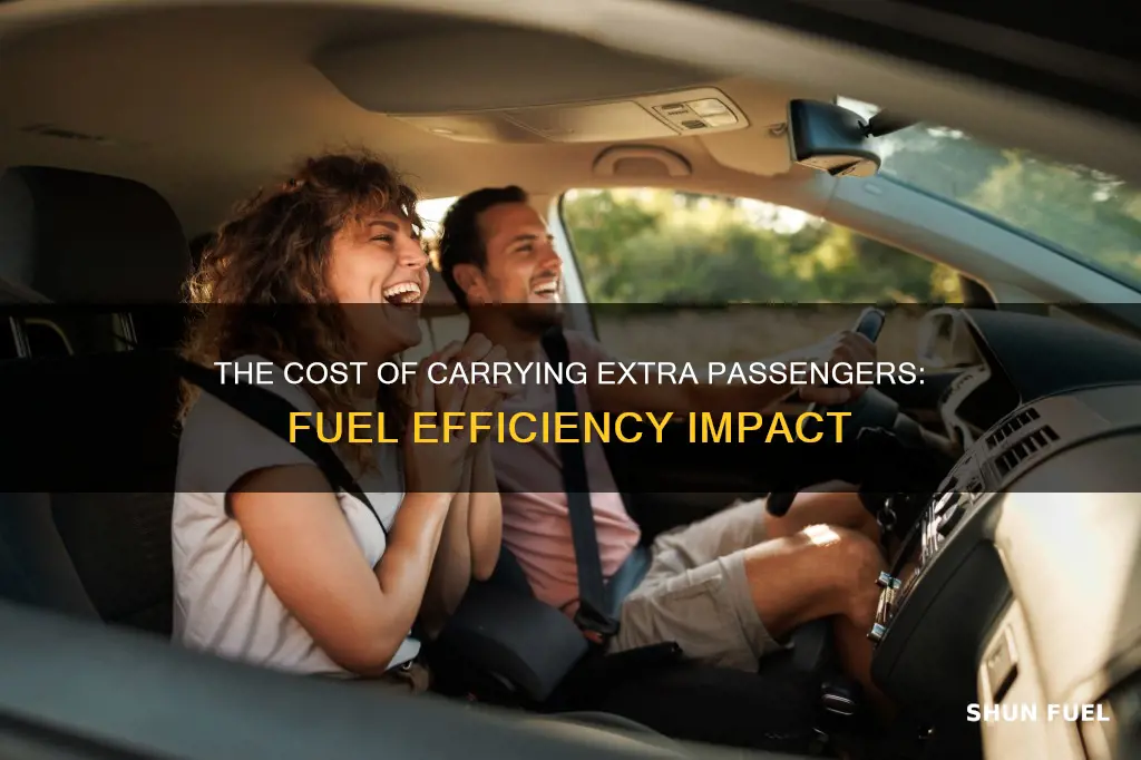 how much extra fuel does an extra passenger use