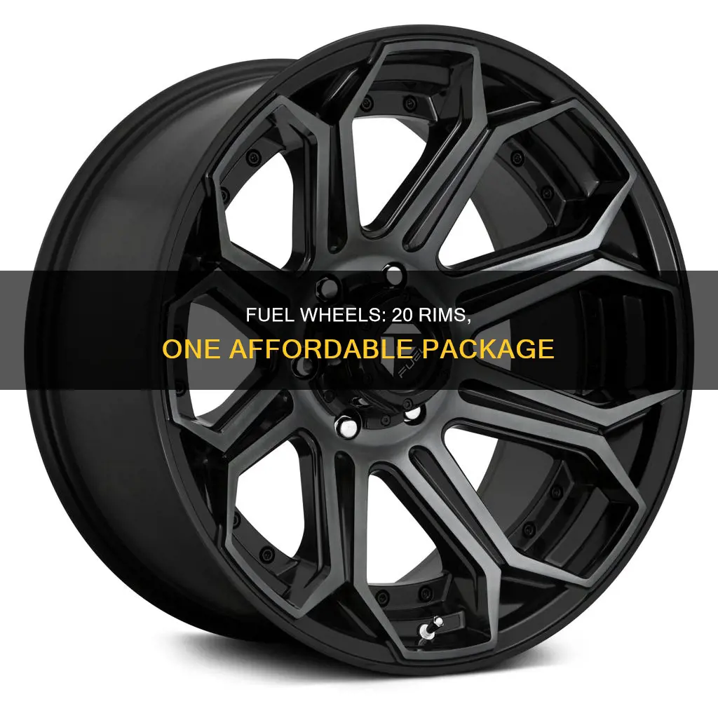 how much for 20 fuel wheels