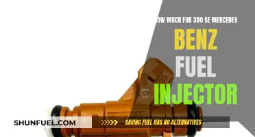 Cost of Fuel Injector Replacement for Mercedes Benz 380 SE