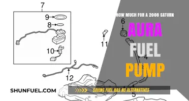 Fuel Pump Replacement Cost for Saturn Aura