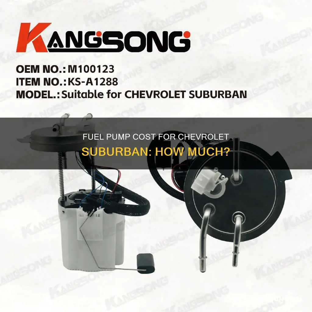 how much for a chevrolet suburban fuel pump