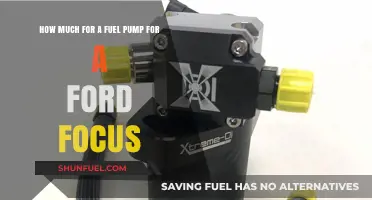 Fuel Pump Cost for Ford Focus: How Much?