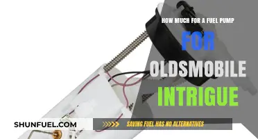 Fuel Pump Replacement Cost for Oldsmobile Intrigue