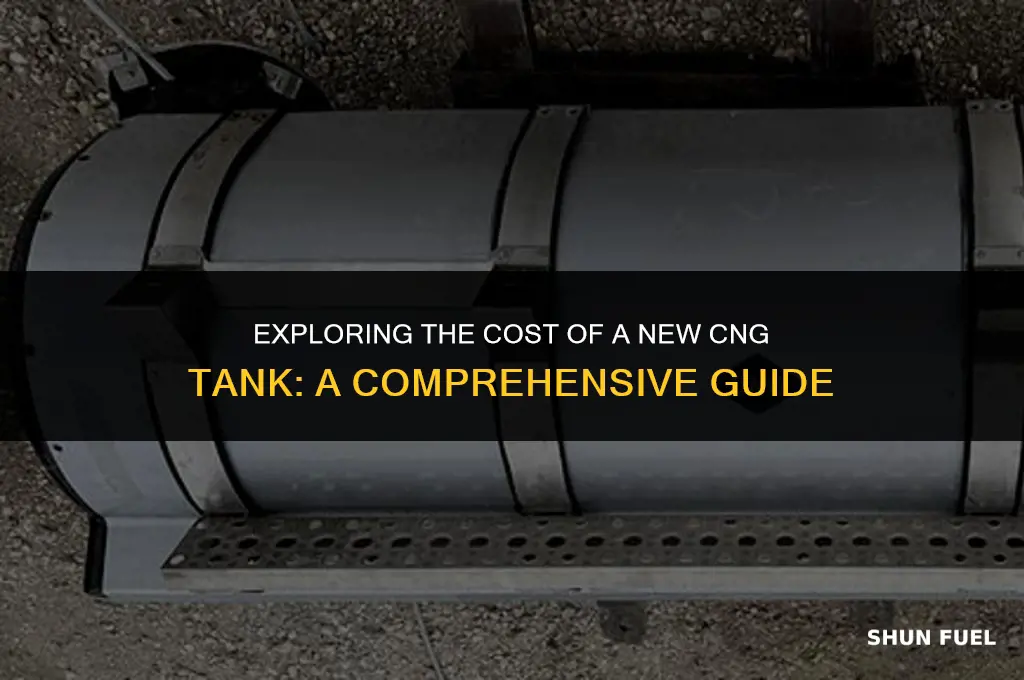 how much for a new cng tank