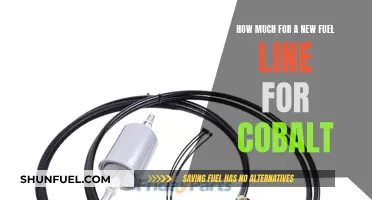 Fuel Line Replacement Cost for Cobalt: How Much?