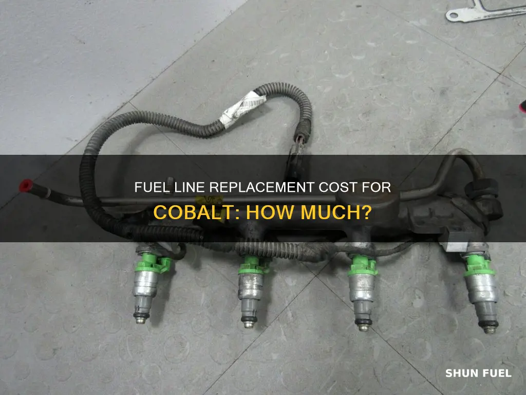 how much for a new fuel line for cobalt